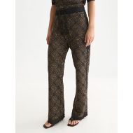 Снимка на SCOTCH&SODA ДАМСКИ ПАНТАЛОН JACQUARD KNITTED RELAXED FIT TROUSERS - METEORITE 4