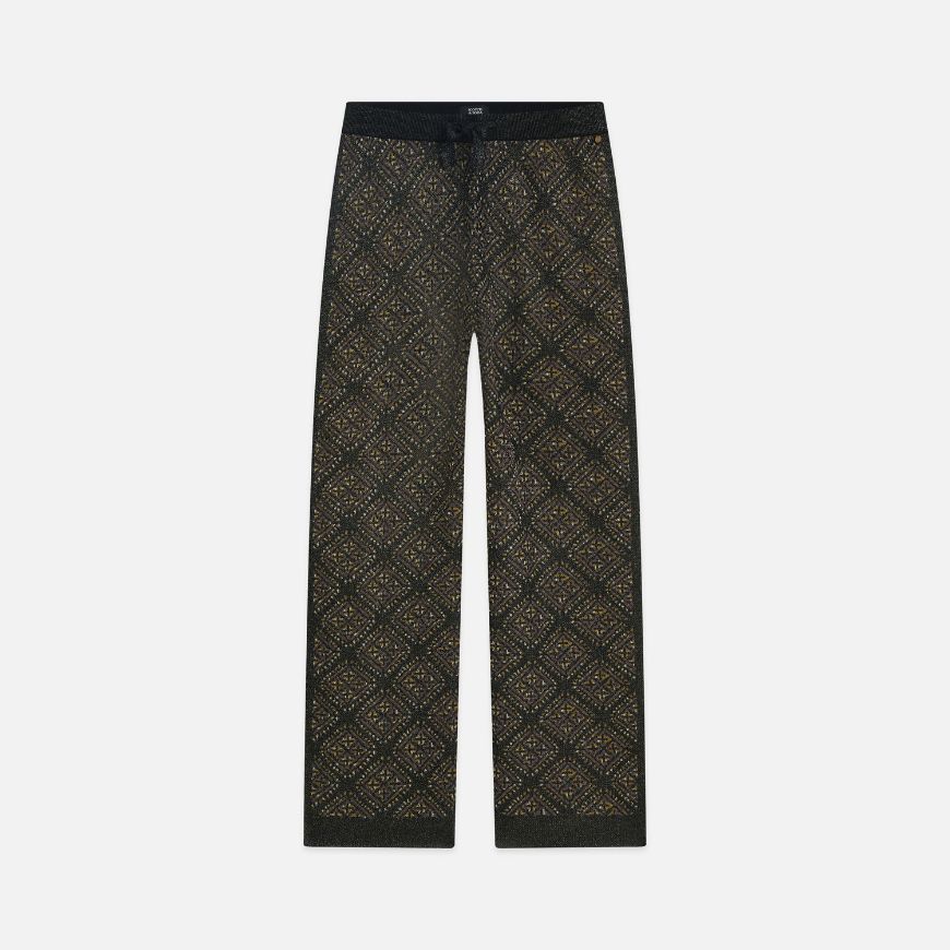 Снимка на SCOTCH&SODA ДАМСКИ ПАНТАЛОН JACQUARD KNITTED RELAXED FIT TROUSERS - METEORITE