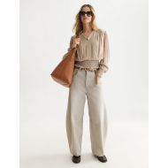 Снимка на SCOTCH&SODA ДАМСКА БЛУЗА FIL COUPE SMOCKED TOP - ALUMINUM 7