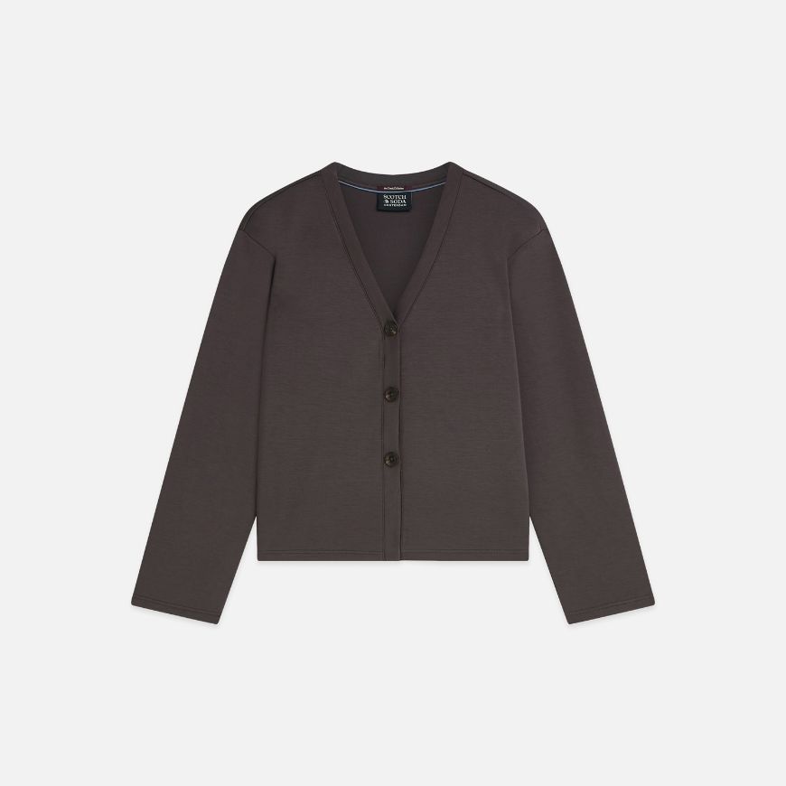 Снимка на SCOTCH&SODA ДАМСКИ СУИТШЪРТ MODAL CARDIGAN - SHALE