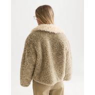 Снимка на SCOTCH&SODA ДАМСКО ЯКЕ FAUX FUR SHORT - ALUMINUM 5