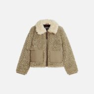 Снимка на SCOTCH&SODA ДАМСКО ЯКЕ FAUX FUR SHORT - ALUMINUM 1