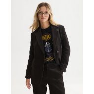 Снимка на SCOTCH&SODA ДАМСКО САКО CORDUROY RELAXED SINGLE BREASTED - METEORITE 4