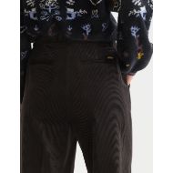 Снимка на SCOTCH&SODA ДАМСКИ ПАНТАЛОН CLEO - HIGH RISE WIDE LEG CORDUROY - METEORITE 6