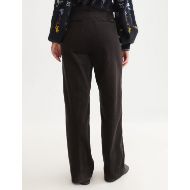 Снимка на SCOTCH&SODA ДАМСКИ ПАНТАЛОН CLEO - HIGH RISE WIDE LEG CORDUROY - METEORITE 5