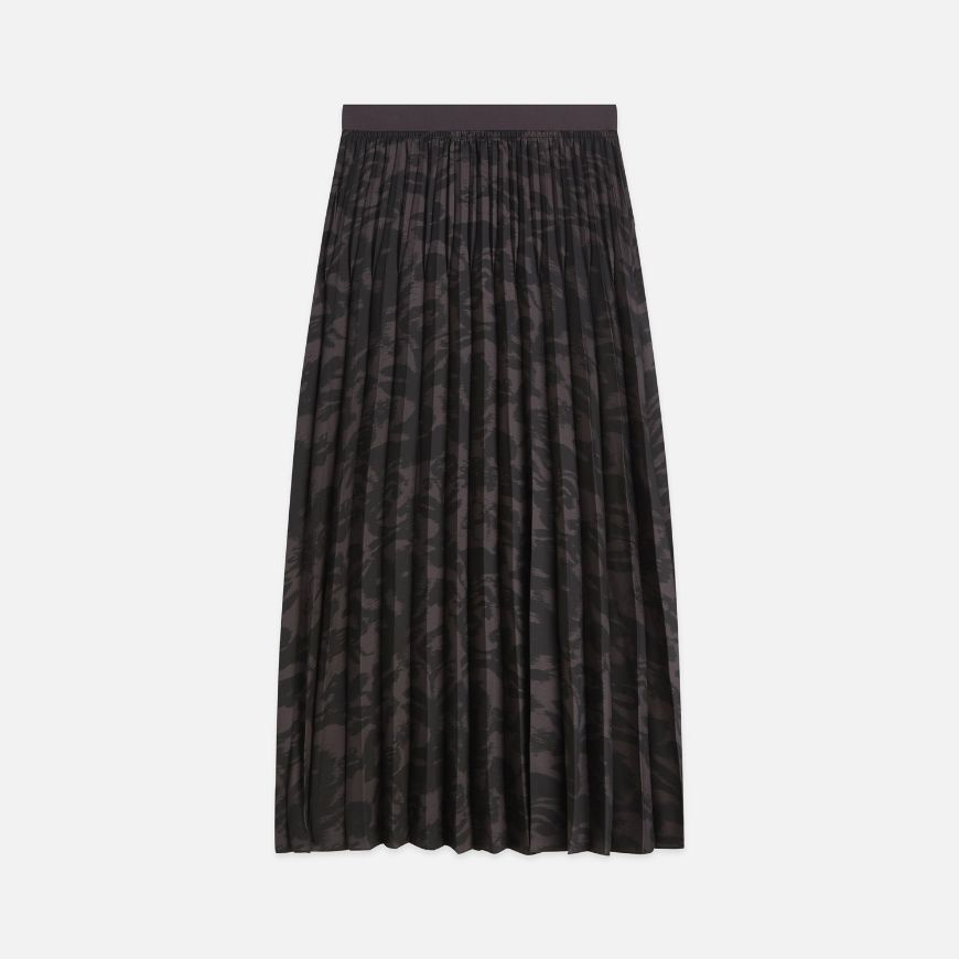 Снимка на SCOTCH&SODA ДАМСКА ПОЛА PRINTED PLEATED ANKLE LENGTH - GLITCHFLOWERS SHALE
