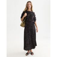 Снимка на SCOTCH&SODA ДАМСКА ПОЛА PRINTED PLEATED ANKLE LENGTH - GLITCHFLOWERS SHALE 7