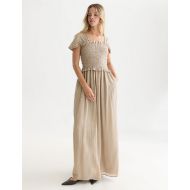 Снимка на SCOTCH&SODA РОКЛЯ FIL COUPE SMOCKED ANKLE LENGTH - ALUMINUM 7