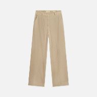 Снимка на SCOTCH&SODA ДАМСКИ ПАНТАЛОН CLEO - HIGH RISE WIDE LEG CORDUROY - ALUMINUM 1