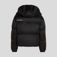 Picture of KARL LAGERFELD WOMEN'S IKON PUFFER JACKET BLACK 2