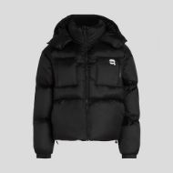 Picture of KARL LAGERFELD WOMEN'S IKON PUFFER JACKET BLACK 1