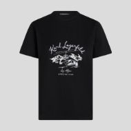 Снимка на KARL LAGERFELD ДАМСКИ ТОП APRES SKI T-SHIRT BLACK 1