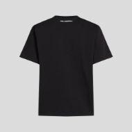 Снимка на KARL LAGERFELD ДАМСКИ ТОП IKON RHINESTONE T-SHIRT BLACK 2