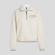 Снимка на KARL LAGERFELD ДАМСКИ ПУЛОВЕР FLEECE JUMPER CANNOLI CREAM 1