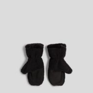 Снимка на KARL LAGERFELD ДАМСКИ РЪКАВИЦИ IKON SHEARLING MITTEN GLOVES BLACK 2