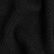 Picture of KARL LAGERFELD WOMEN'S IKON FURRY PATCH SCARF BLACK 4