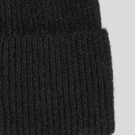 Снимка на KARL LAGERFELD ДАМСКА ШАПКА IKON FURRY PATCH BEANIE BLACK 4