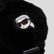 Снимка на KARL LAGERFELD ДАМСКА ШАПКА IKON FUR EARS MUFFS BLACK 2