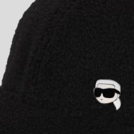 Снимка на KARL LAGERFELD ДАМСКА ШАПКА IKON SHEARLING KARL CAP BLACK 3