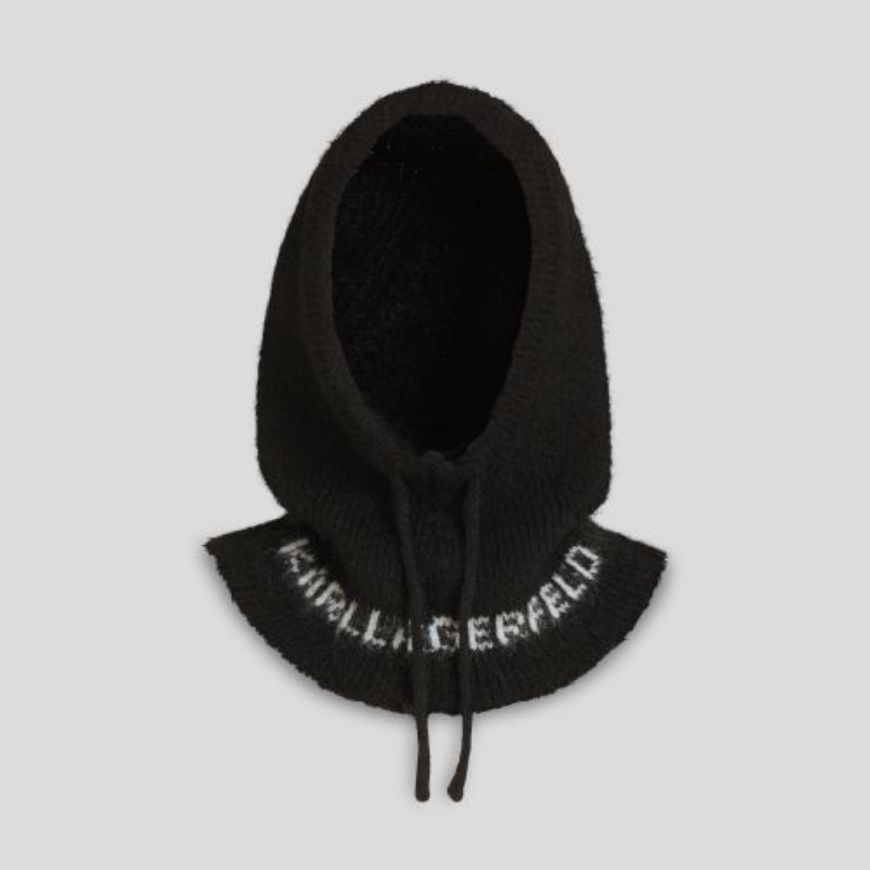 Снимка на KARL LAGERFELD ДАМСКА ШАПКА K/ESSENTIAL HOODIE BLACK