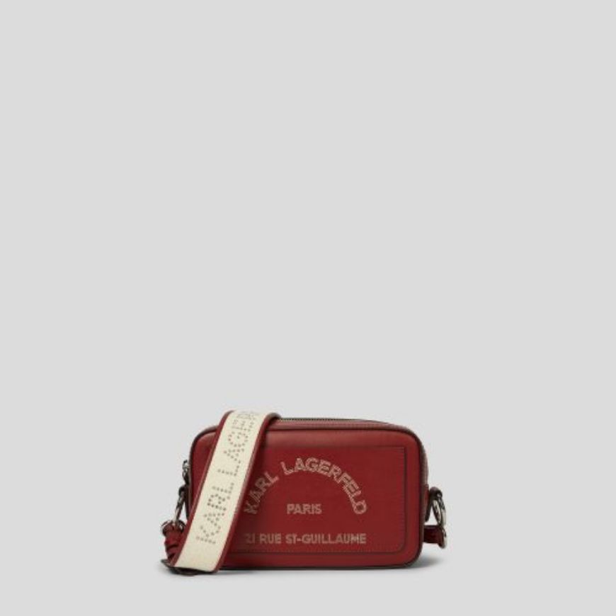 Picture of KARL LAGERFELD WOMEN'S K/DAILY CAMERA BAG DARK CHERRY