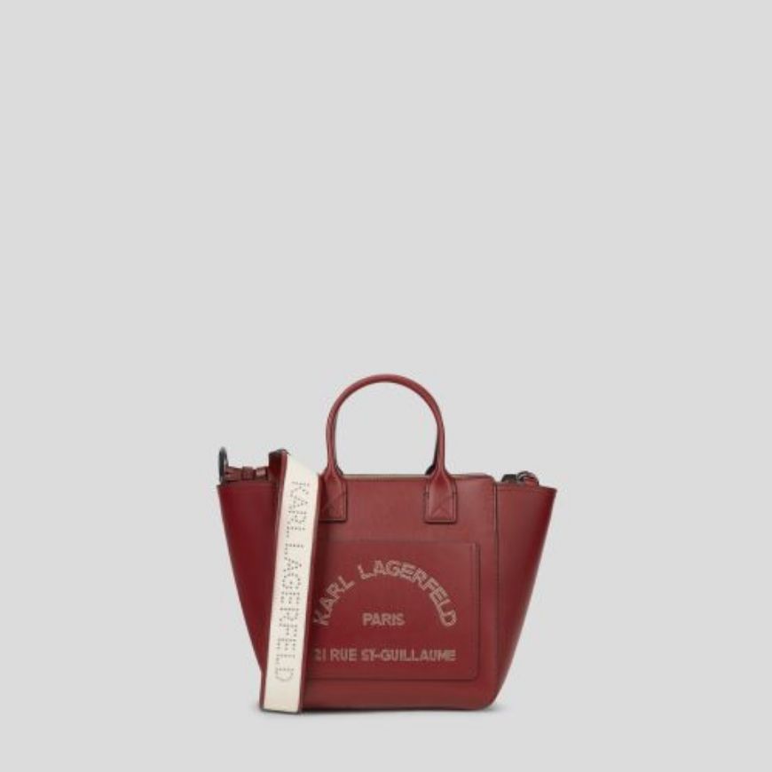 Picture of KARL LAGERFELD WOMEN'S K/DAILY SM TOTE DARK CHERRY