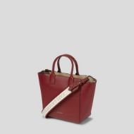 Picture of KARL LAGERFELD WOMEN'S K/DAILY SM TOTE DARK CHERRY 2