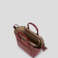 Picture of KARL LAGERFELD WOMEN'S K/DAILY SM TOTE DARK CHERRY 3