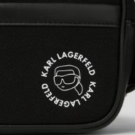 Снимка на KARL LAGERFELD МЪЖКА ЧАНТА IKON PU MIX BUMBAG BLACK 4
