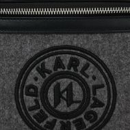 Снимка на KARL LAGERFELD МЪЖКА ЧАНТА K/CIRCLE FELT BUMBAG DARK SHADOW 4