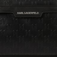 Снимка на KARL LAGERFELD МЪЖКА РАНИЦА K/MONOGRAM PERFORATED BACKPACK BLACK 4