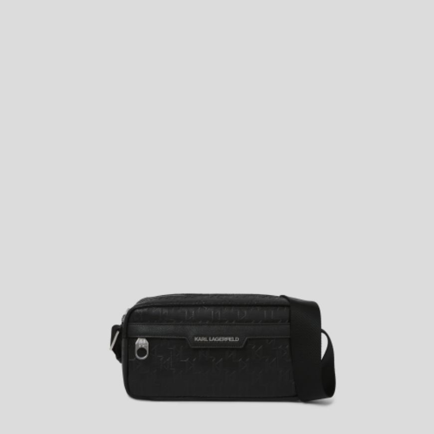 Снимка на KARL LAGERFELD МЪЖКА ЧАНТА K/MONOGRAM PERFORATED ELONGATED CB BLACK