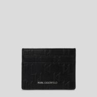 Снимка на KARL LAGERFELD МЪЖКИ КАРТОДЪРЖАТЕЛ K/MONOGRAM PERFORATED CARD HOLDER BLACK 1