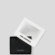 Снимка на KARL LAGERFELD МЪЖКИ КАРТОДЪРЖАТЕЛ K/MONOGRAM PERFORATED CARD HOLDER BLACK 4