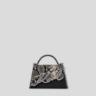 Picture of KARL LAGERFELD WOMEN'S K/SIGNATURE 2.0 SM CB PYTHON NATURAL SNAKE AOP 1