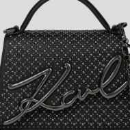 Picture of KARL LAGERFELD WOMEN'S K/SIGNATURE 2.0 SM CB MC STUDS BLACK EMBELLISHMENT 3