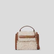 Picture of KARL LAGERFELD WOMEN'S K/AUTOGRAPH SM TOP HANDLE SHEA NATURAL-TAN 1