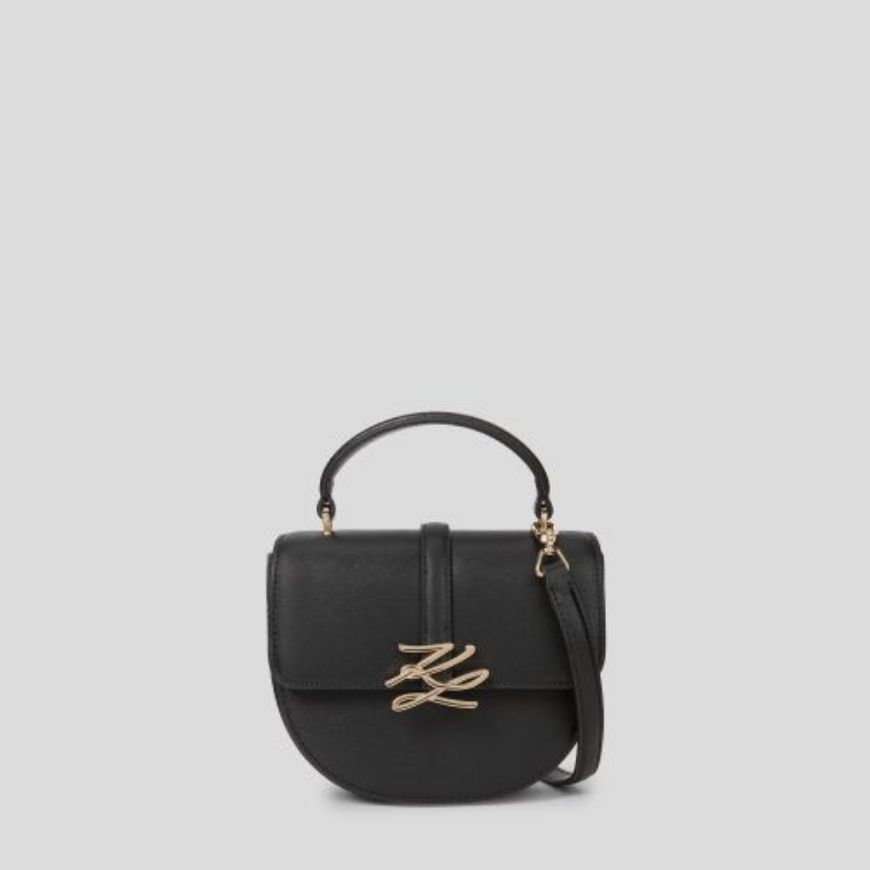Picture of KARL LAGERFELD WOMEN'S K/AUTOGRAPH DROP TPH CB BLACK/GOLD