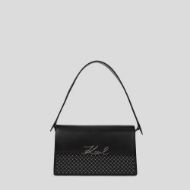 Picture of KARL LAGERFELD WOMEN'S K/SIGNATURE MD FL SHB ST BLACK EMBELLISHMENT 1