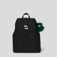 Picture of KARL LAGERFELD WOMEN'S IKON PEBBLE BACKPACK BLACK 1