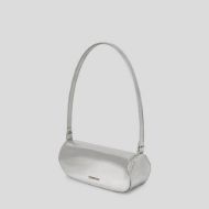 Picture of KARL LAGERFELD WOMEN'S IKON LEATHER CLOSURE SHB SILVER 2