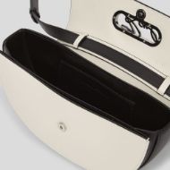 Picture of KARL LAGERFELD WOMEN'S K/SIGNATURE CURVED CB BL/WH BLACK/WHITE 3