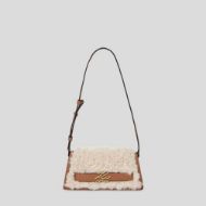 Picture of KARL LAGERFELD WOMEN'S K/AUTOGRAPH MINI FLAP SHB SHEA NATURAL-TAN 1