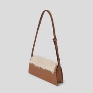 Picture of KARL LAGERFELD WOMEN'S K/AUTOGRAPH MINI FLAP SHB SHEA NATURAL-TAN 2
