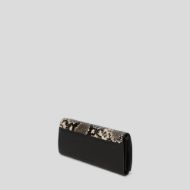 Picture of KARL LAGERFELD WOMEN'S K/SIGNATURE MINI FLAP CB PYTH NATURAL SNAKE AOP 2