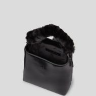 Picture of KARL LAGERFELD WOMEN'S K/AUTOGRAPH DROP SM BKT SPAZ BLACK-GUNMETAL 3