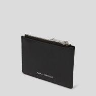 Picture of KARL LAGERFELD WOMEN'S K/AUTOGRAPH DOUBLE CARD HOLDER BW GP BLACK/WHITE 3