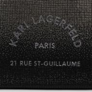 Picture of KARL LAGERFELD WOMEN'S K/RSG SQUARE RH DEG MD TOTE DEGRADE BLACK GREY 4