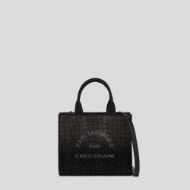Picture of KARL LAGERFELD WOMEN'S K/RSG SQUARE RH DEG MINI TOTE DEGRADE BLACK GREY 1