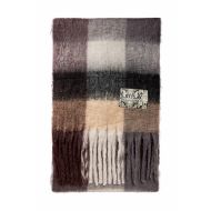 Снимка на REPLAY ДАМСКИ ШАЛ CHEQUERED SCARF DARK BROWN 2